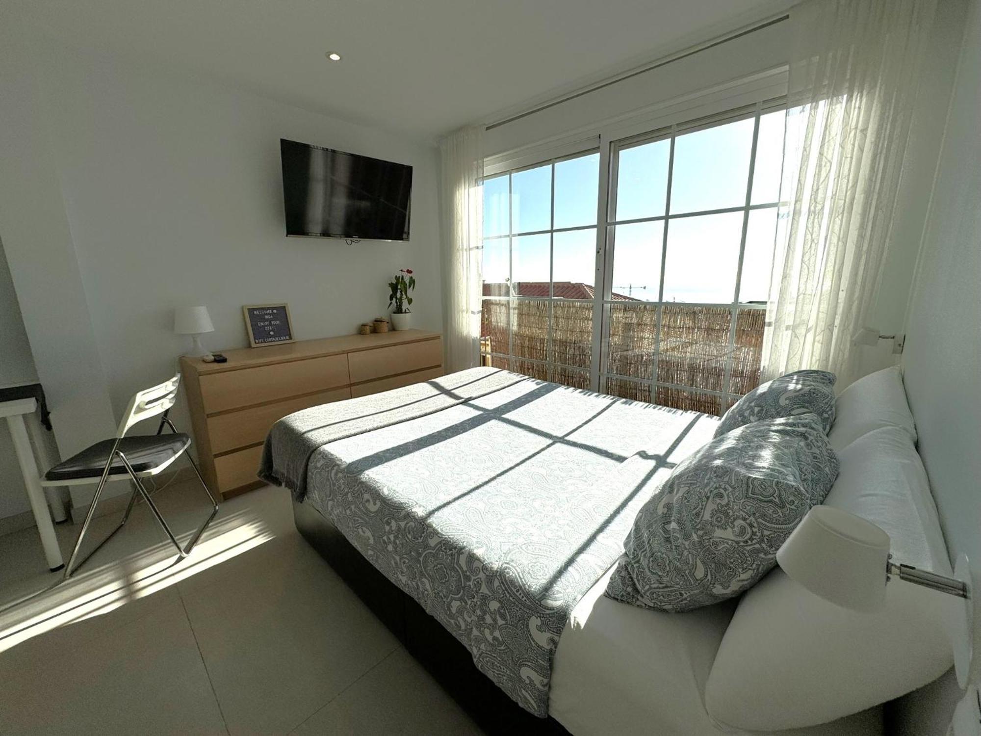 Peaceful Studio With Amazing Sea Views And Free Parking Benalmádena Exteriör bild